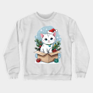 Cat christmas Crewneck Sweatshirt